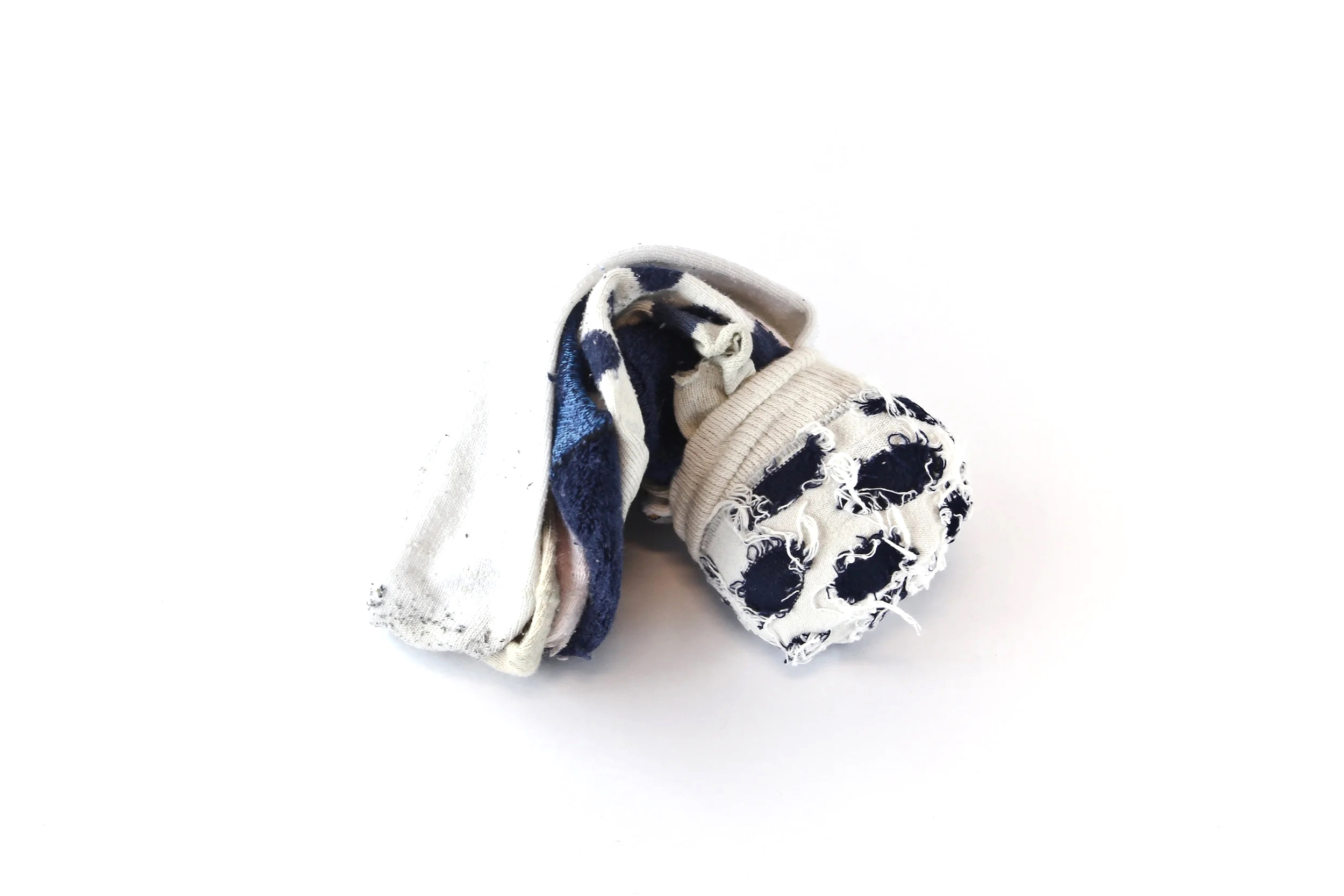 Roll of one-sided socks